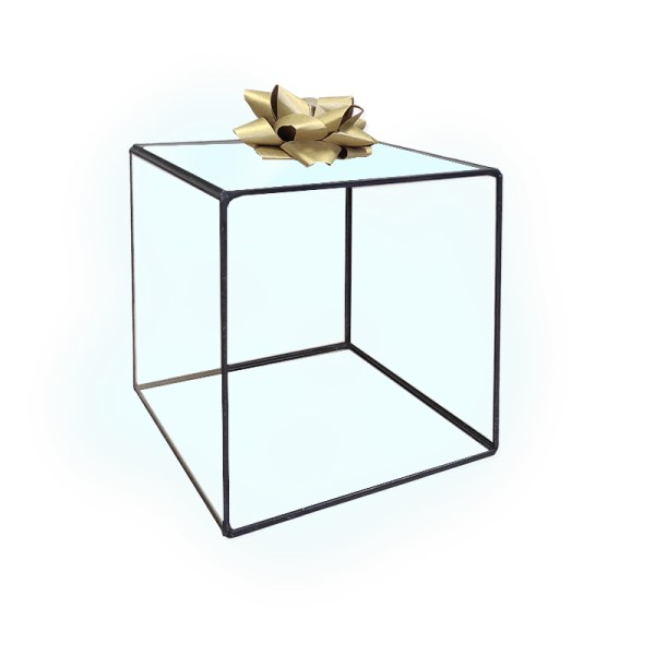 Dāvanu kaste no stikla