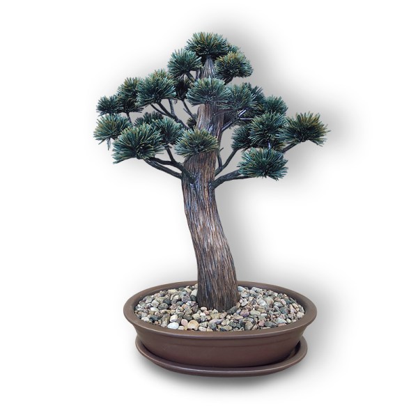 Mākslīgs bonsai no dabīga materiāla