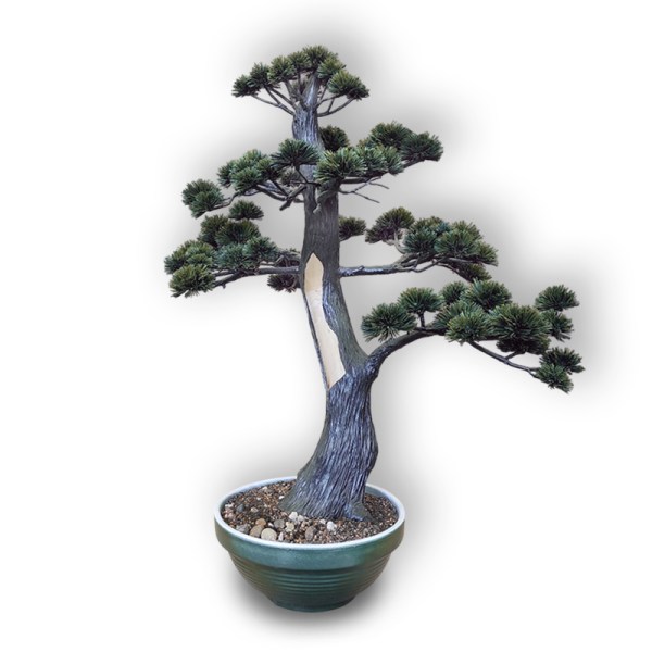 Mākslīga priede bonsai stilā